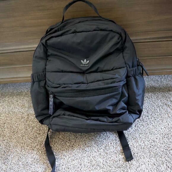 adidas Handbags - Adidas Originals Black Puffer Backpack